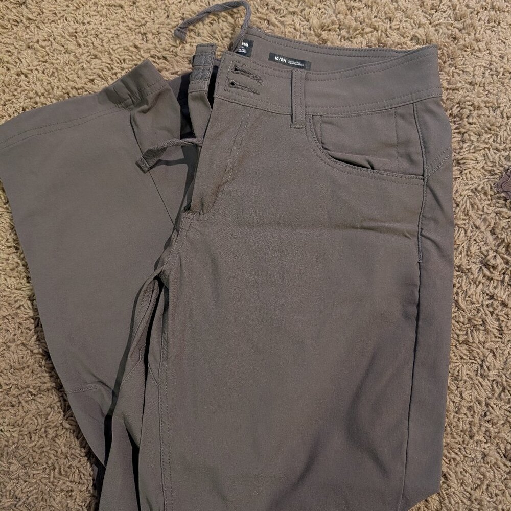 Prana Halle Straight Pants II size 10 Moonrock